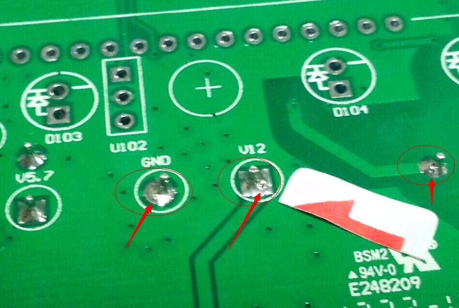 焊點(diǎn)氣泡 焊點(diǎn)氣泡
